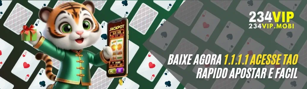 Banner de promoção do 234VIP cassino.